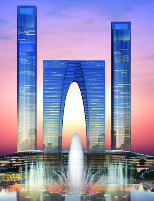 苏州中心广场（东门）