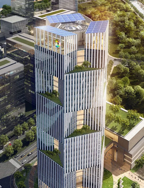 金砖国家新开发银行总部大楼