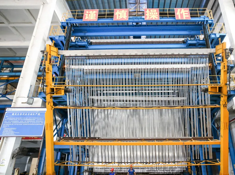 立式氧化生产线