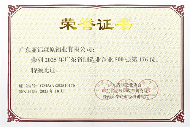 AAG亚铝：荣耀登榜，铸就“中国骄傲”